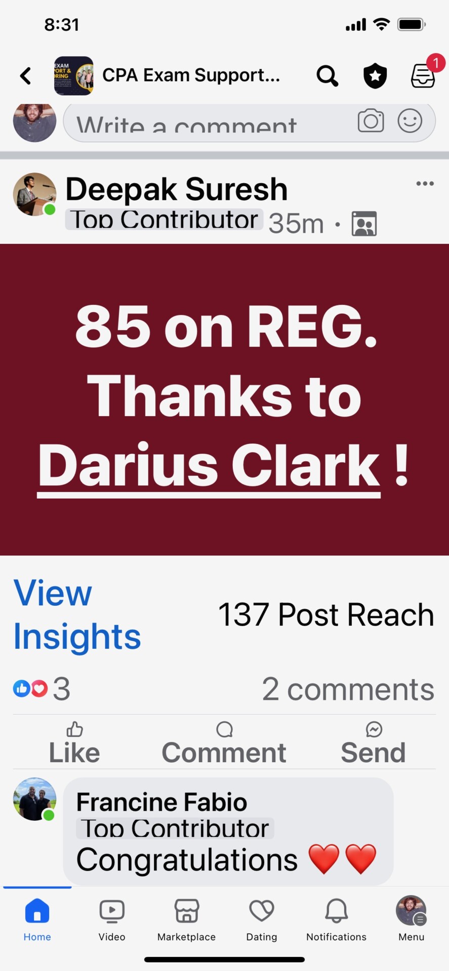 Deepak Suresh social proof